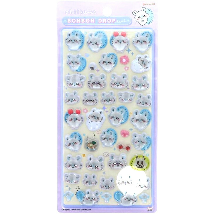 正規品］第2弾 ボンボンドロップシール ちいかわ モモンガ 古本屋