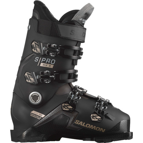 Salomon X Pro 90 スキー ブーツ L ブラック/オレンジ Salomon X Pro 90 スキー ブーツ L ブラック/オレンジ