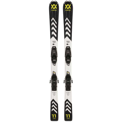 フォルクル（VOLKL）（キッズ）ジュニア スキー板 旧モデル ビンディング付属 RT JR BK/GRN+4.5vMTR V2310682000/6162T1VA