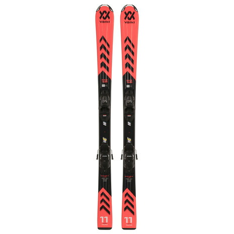 フォルクル(VOLKL)(キッズ)ジュニア スキー板 旧モデル ビンディング付属 RT JR RED+7.0vMTJR.R V2310207000/6262T1VA