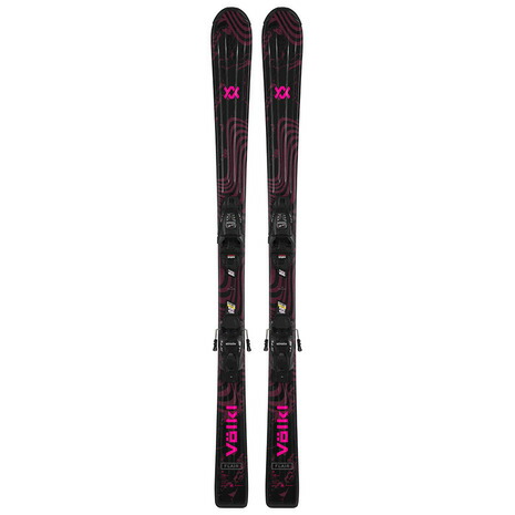 フォルクル（VOLKL）（キッズ）24-25モデル ジュニア スキー板 ビンディング付属 FLAIR 7.0 V2410257000/6262Y1VB VMOTION LADY BLK/PINK