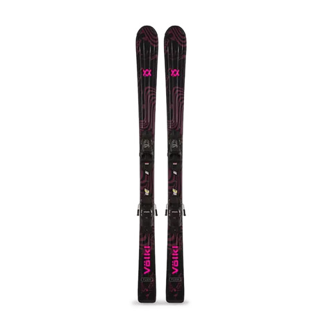 フォルクル（VOLKL）（キッズ）ジュニア スキー板 ビンディング付属 FLAIR JR+4.5 VMOTION JR V2410257000/6162Y1VB