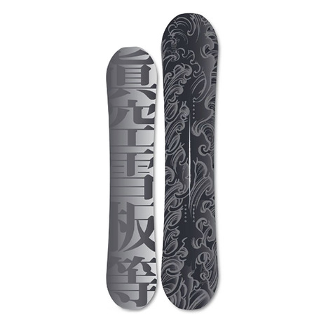 眞空（MAKU）（メンズ、レディース）スノーボード板 23-24 FUMA BK 152 M24FB2