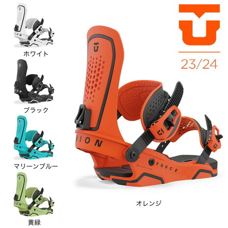 UNION ユニオン スノーボ ビンディング Force 23-24 ホワイトL 23-24 2024 UNION ユニオン FORCE フォース スノーボード