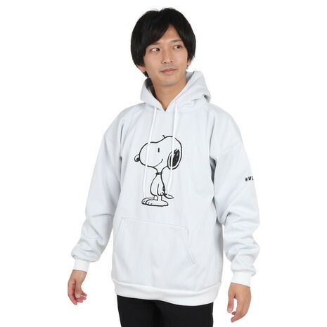 ベスプ（VESP）（メンズ）防水 パーカー スノボ スヌーピー Peanuts Collaboration Parka SNMS2023WH｜SuperSportsXEBIO支店