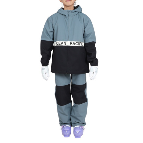 オーシャンパシフィック（Ocean Pacific）（キッズ）ジュニア スノーウエア 上下セット 544871DGR｜SuperSportsXEBIO支店