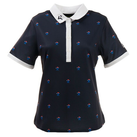 今月限定 特別大特価 ビバハート Viva Heart 多少の傷汚れありの為大奉仕 ゴルフウェア ポロシャツ レディース ピエロプリント 半袖シャツ 012 098 レディース W 安い Qallwahotels Com