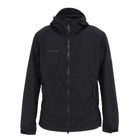 マムート（MAMMUT）（メンズ）アウター ウィンドブレーカー Hiking WB フーデッド ジャケット AF 1012-00391-0001 EUROサイズ 撥水｜SuperSportsXEBIO支店