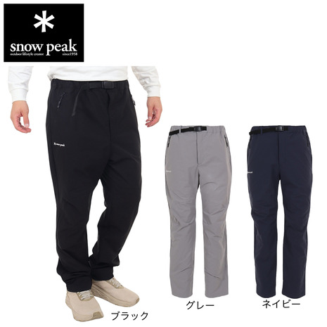 スノーピーク（snow peak）（メンズ）パンツ ボトム ストレッチクロスパンツ SPE-PA-23AU001