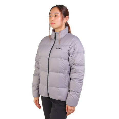 Marmot レディースダウンジャケット 黒 水色 マーモット（Marmot）（レディース）ダウンジャケット アウター