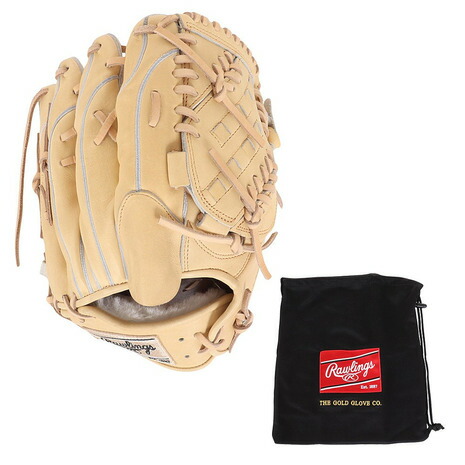 ローリングス（Rawlings）（メンズ）硬式用グラブ 投手用 野球グローブ 一般 プロプリウィザード キャメル GH4PW2A15MG-CAM