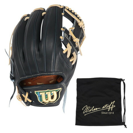 ウイルソン（Wilson）（メンズ）硬式用グラブ 内野手用 野球グローブ 一般 AW Wilson Staff DUAL スタッフ デュアル WBW103649
