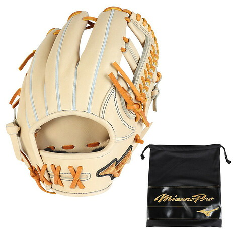 ミズノ（MIZUNO）（メンズ、レディース）硬式用グラブ 内野手用 野球グローブ 一般 ミズノプロ 限定モデル 1AJGH33213 8049 お一人様一点まで