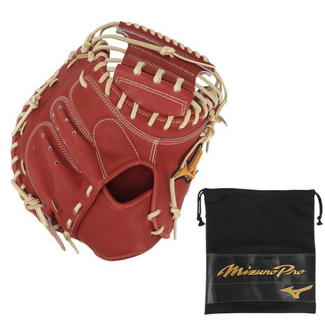 ミズノ（MIZUNO）（メンズ）硬式 グローブ グラブ 捕手用 野球 一般 ミズノプロ SAKEBI Compact 1AJCH30110 6680 お一人様一点まで