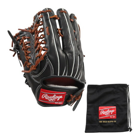 【10％OFFクーポン対象！4/13まで】ローリングス（Rawlings）（メンズ）硬式用グラブ 外野手用 野球グローブ 一般 プロプリファード Y795 GH6PRY795-B-RH