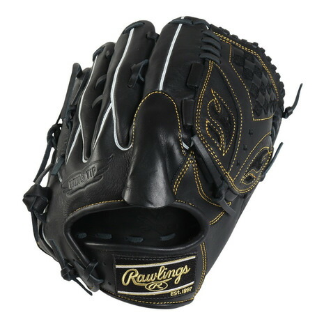 【10％OFFクーポン対象！4/13まで】ローリングス（Rawlings）（メンズ、レディース）軟式用グラブ 投手用 野球グローブ 一般 ハイパーテック R2G A15W B GR6HTA15W-B