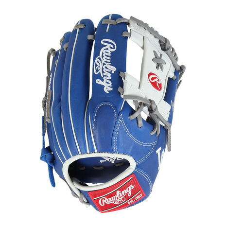 ローリングス（Rawlings）（メンズ）軟式用グラブ 内野手 野球グローブ 一般 ハイパーテック MLB チーム GR5HTMN62-LAD