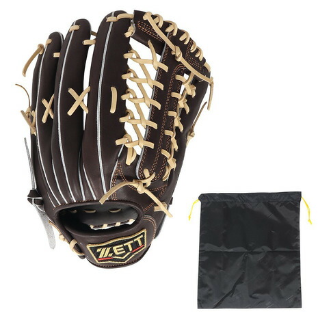 ゼット（ZETT）（メンズ）軟式用グラブ 外野手用 プロステイタス BRGB30277-3732｜SuperSportsXEBIO支店