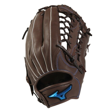 ミズノ（MIZUNO）（メンズ、レディース）軟式用グラブ 外野手用 野球グローブ ウィルドライブ ブルー 1AJGR33707 82｜SuperSportsXEBIO支店