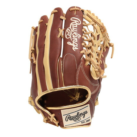 ローリングス(Rawlings)(メンズ)軟式用グラブ 外野手用 野球グローブ 一般 ハイパーテック COLOR SYNC GR5FHTCY719-BR/CAM|SuperSportsXEBIO支店