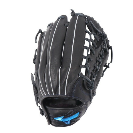 【15%OFFクーポン対象!7/23まで】ミズノ(MIZUNO)(メンズ)軟式用グラブ 外野手用 野球グローブ 一般 WILL DRIVE BLUE 1AJGR34707 09|SuperSportsXEBIO支店