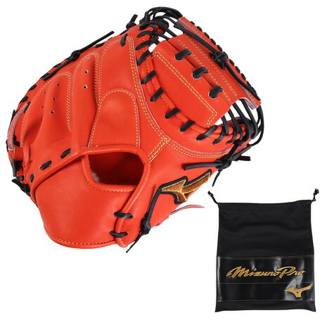 ミズノ（MIZUNO）（メンズ）軟式用グラブ 捕手用 ミズノプロ 號 Compact BSS 24SS 1AJCR30110 5209 野球グローブ お一人様一点まで