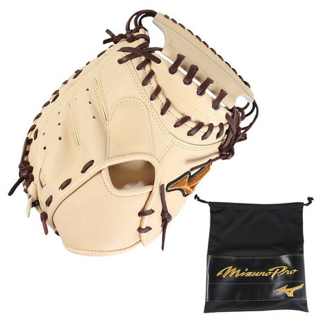 ミズノ(MIZUNO)(メンズ)軟式用グラブ 捕手用 Mミズノプロ 號 Compact BSS 24SS 1AJCR30120 8066 野球グローブ お一人様一点まで|SuperSportsXEBIO支店