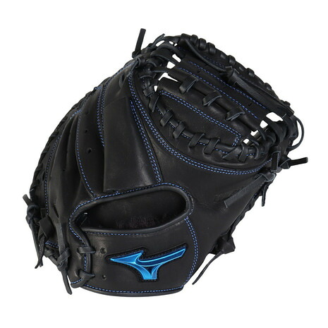 ミズノ(MIZUNO)(キッズ)少年軟式 グラブ 捕手用 野球グローブ ジュニア ウィルドライブ ブルー 1AJCY32500 09|SuperSportsXEBIO支店