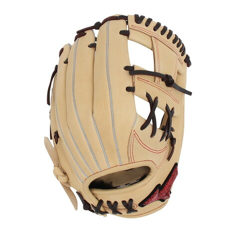 ミズノ(MIZUNO)(キッズ)少年軟式 グラブ オールラウンド用 野球グローブ ジュニア ウィルドライブ レッド AXI 1AJGY31530 8066|SuperSportsXEBIO支店
