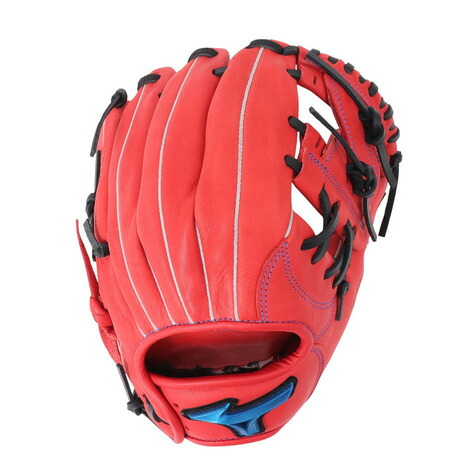 ミズノ（MIZUNO）（キッズ）少年軟式用グラブ オールラウンド用 野球グローブ ウィルドライブ ブルー 1AJGY33420 7009