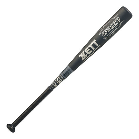 ゼット（ZETT）（キッズ）少年軟式用金属製バット 野球 ジュニア グランドヒーロー 80cm/530g平均 BAT74620-1900