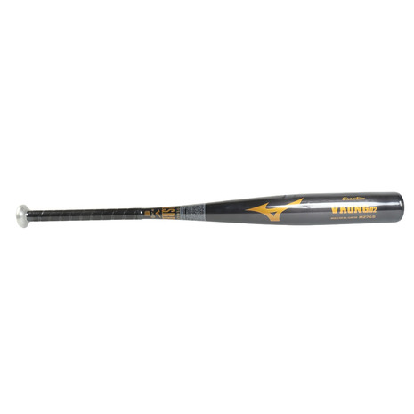 ミズノ（MIZUNO）（キッズ）少年軟式用バット 野球 ジュニア グローバルエリート Vコング02 金属製 80cm/平均600g 1CJMY19880 09