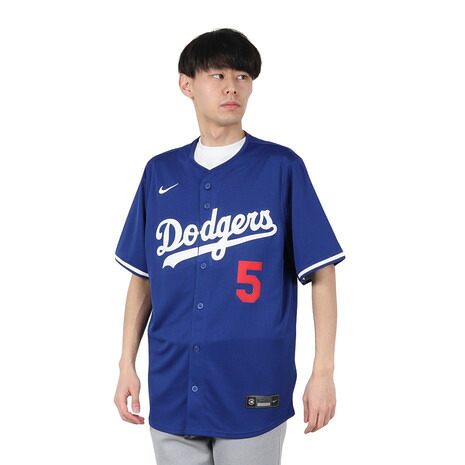 エムエルビー(MLB)(メンズ)野球 ドジャース フレディ・フリーマン リミテッドユニフォーム オルトネイト2 ブルー LM25-LDA2-LD9-HU3|SuperSportsXEBIO支店