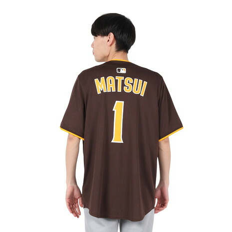 エムエルビー（MLB）（メンズ）野球 パドレス 松井裕樹 リミテッドユニフォーム LM25-PYRD-PY9-7TD 15,679円