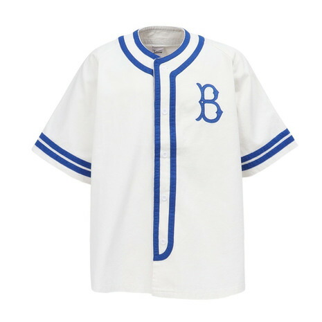 エムエルビー（MLB）（メンズ）野球ウェア ブルックリン・ドジャース ベースボールシャツ ML2126SS0002-LA