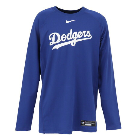 エムエルビー（MLB）（メンズ）野球ウェア 長袖クルーネック プルオーバー ロサンゼルス ドジャース 013D-11L6-LD-HHA｜SuperSportsXEBIO支店