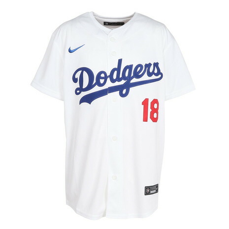 エムエルビー(MLB)(キッズ)野球ユニフォーム ジュニア 練習着 LIMITED HOME PLAYER JERSEY ベースボールシャツ PZ3B7LHMP00-LAD-Yamamoto|SuperSportsXEBIO支店