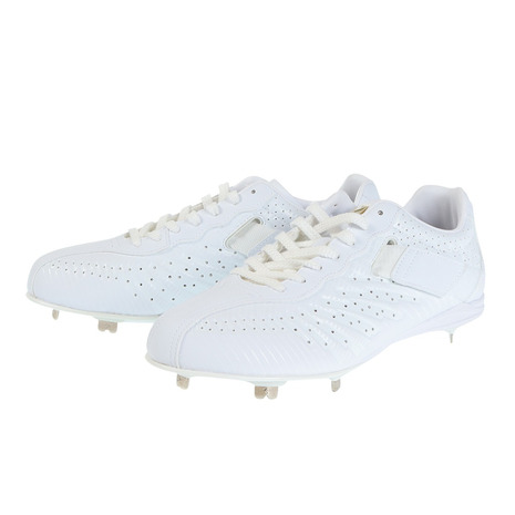 楽天市場】【交換往復送料無料】野球 スパイク 金具 大人 白 デサント