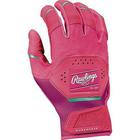 ローリングス（Rawlings）（メンズ）バッティング用グローブ 野球 WORKHORSE WH25BG-PK-USA