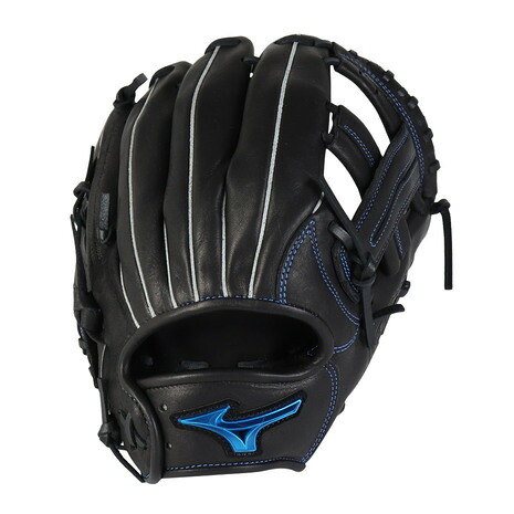 ミズノ（MIZUNO）（メンズ、レディース）ソフトボール用グラブ グローブ 内野手用 ウィルドライブ ブルー サイズ8 1AJGS32503 09