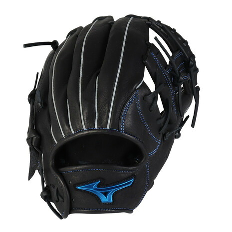 ミズノ(MIZUNO)(メンズ、レディース)ソフトボール用グラブ グローブ 内野手用 ウィルドライブ ブルー サイズ9 1AJGS32513 09|SuperSportsXEBIO支店
