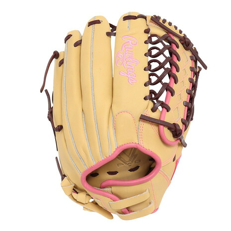 ローリングス（Rawlings）（レディース）ソフトボール用グラブ オールラウンド ハイパーテック R2G for ガールズフィット GS5HTS65GF-CAM