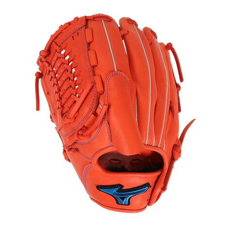 ミズノ(MIZUNO)(メンズ、レディース)ソフトボール用グラブ ピッチャー 投手用 グローブ ウィルドライブ ブルー 1AJGS27901 52H|SuperSportsXEBIO支店
