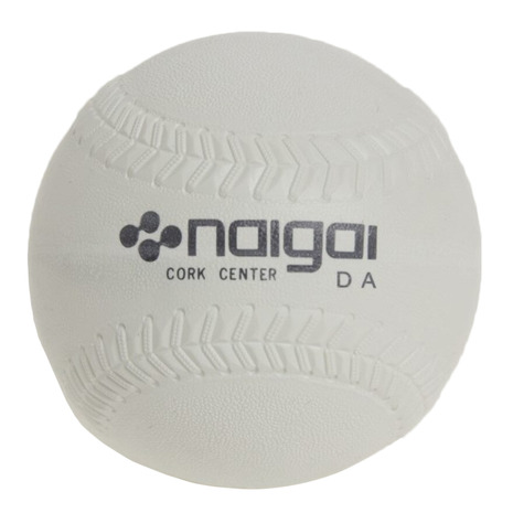 NAIGAI - ソフトボール 3号球  (公認球・12個) 内外ゴム ソフトボール検定球3号 (1ダース/12球入り) NAIGAI