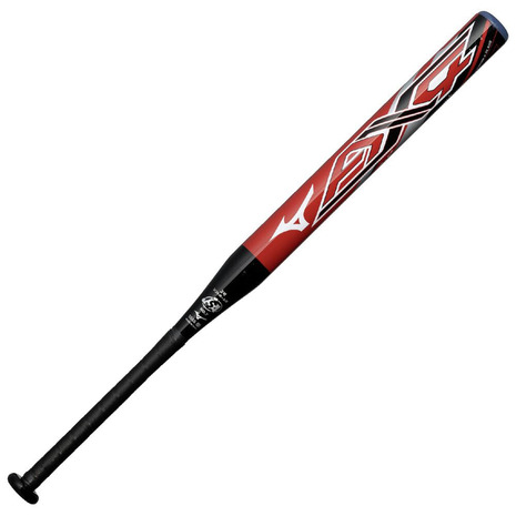 ミズノ（MIZUNO）（キッズ）ジュニア ソフトボール用バット ゴムボール用 AX4 FRP製 80cm/平均620g 1CJFS63080 6209