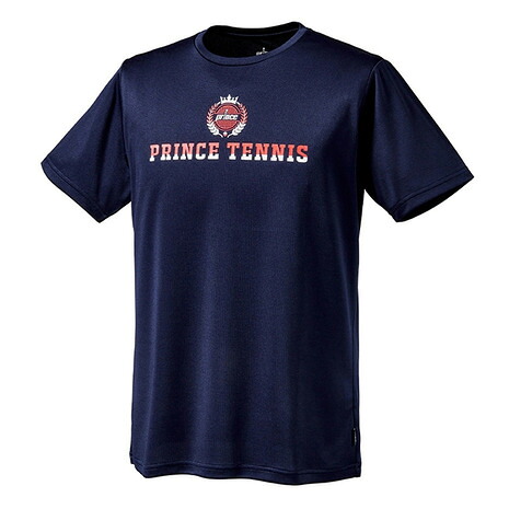 プリンス（PRINCE）（メンズ）テニスウェア Tシャツ 吸汗速乾 UPF50 MS6016 127 NVY