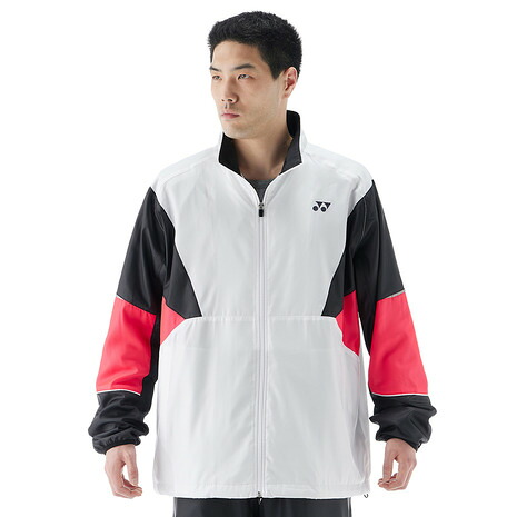 ヨネックス（YONEX）（メンズ、レディース）ユニ裏地付ウィンドウォーマーシャツ 70105-062