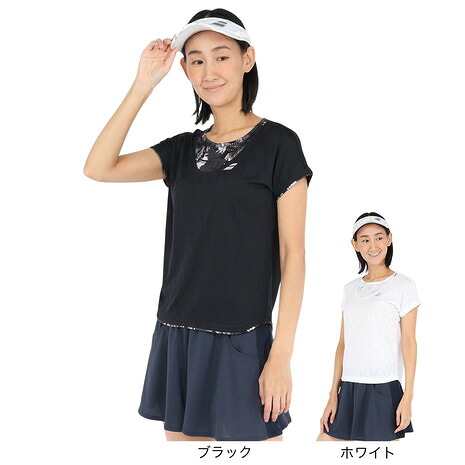 バボラ（BABOLAT）（レディース）テニスウェア PURE 半袖 シャツ BWG5324