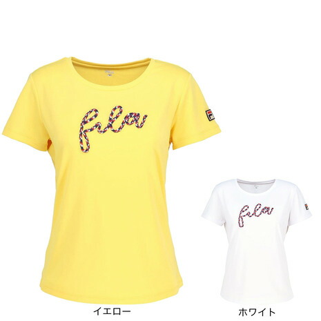 フィラ（FILA）（レディース）テニスウェア グラフィックTシャツ CZ6SGW041