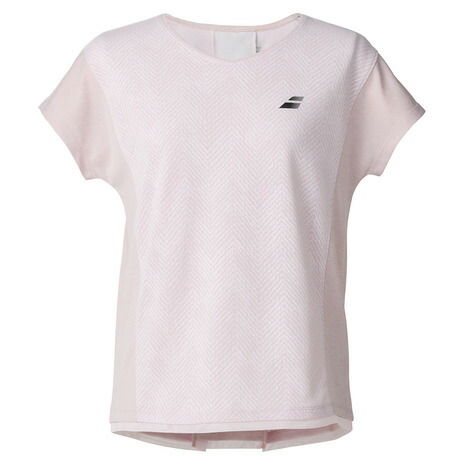 【10％OFFクーポン対象！4/13まで】バボラ（BABOLAT）（レディース）テニスウェア レディース VS ショートスリーブ シャツ BWG5371-PK